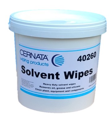 CERNATA� Solvent Wipes Tub of 150
